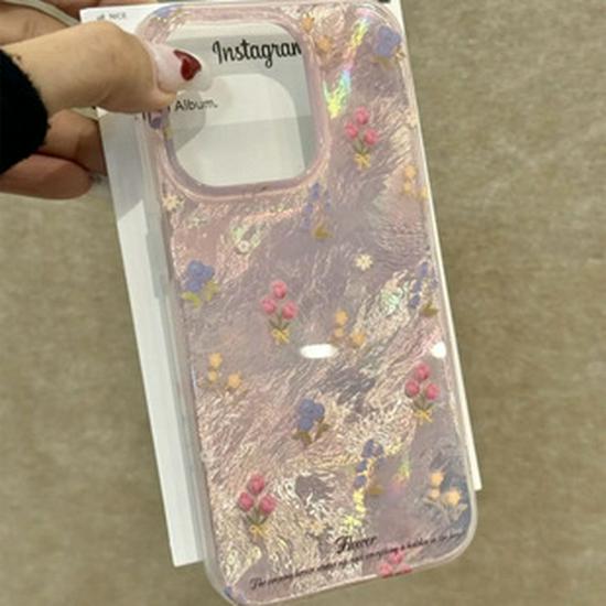 Husă de telefon moale tip scoică cu sirenă de pluș pentru iPhone 11, 12, 13, 14, 15, 16 - Design drăguț de desene animate pentru femei