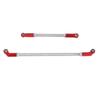 RC Linkage Links Rod Set 104mm Steering Pullrod Servo Rod 7mm Ball Head Set for 1 10 VP F10 Phoenix Axle Bridge Red