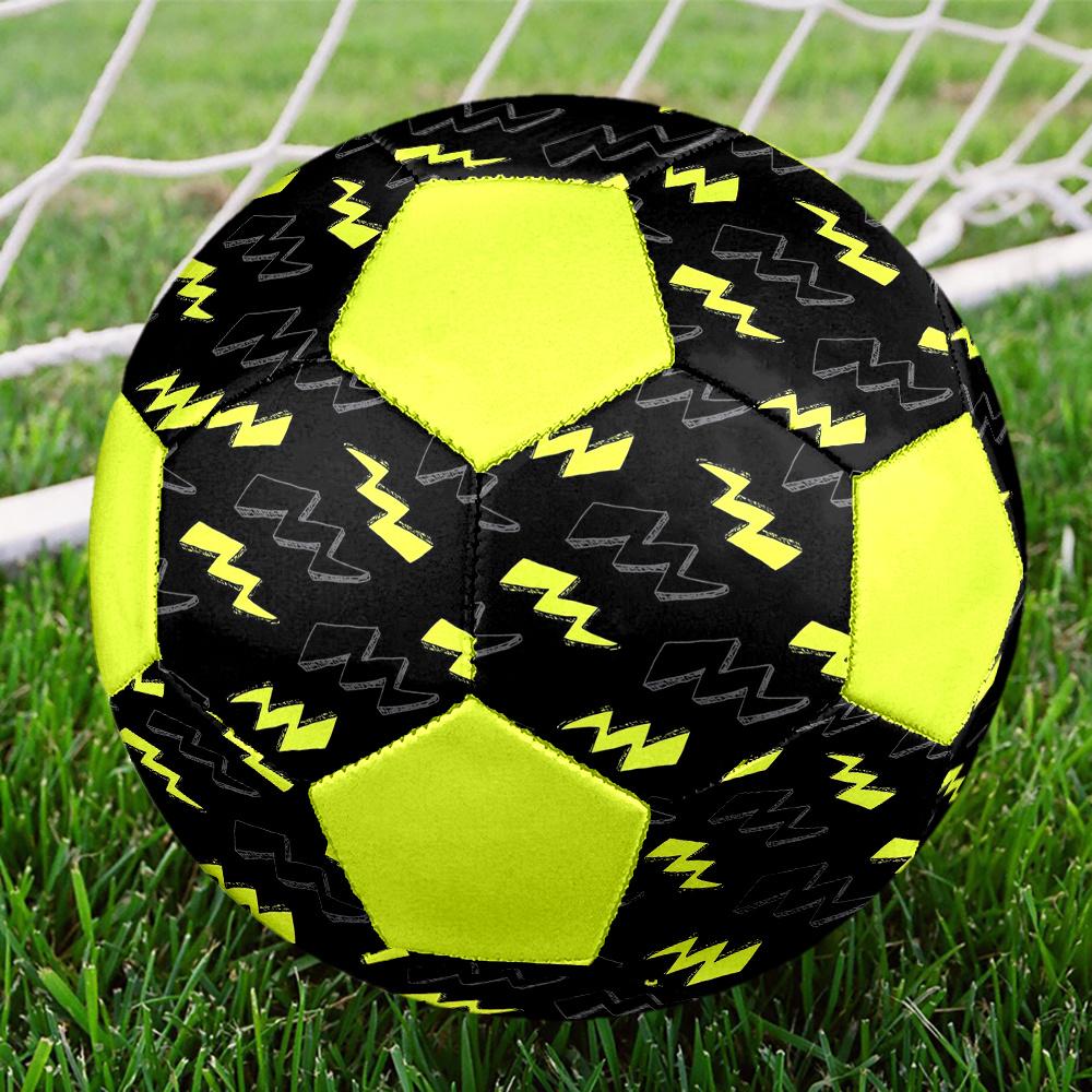 1pc Bolt Durable Soccer Ball/Football, Size 5, Perfect for Training, Entertainment And Competition,Gift yy26060677