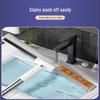 Multifunctional Silicone Floor & Window Scraper Mop