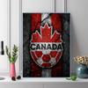 Canada national football Pattern  3pcs 100% Round Full Drill 5D DIY Diamond Painting Embroidery Cross Stitch Rhinestone Décor