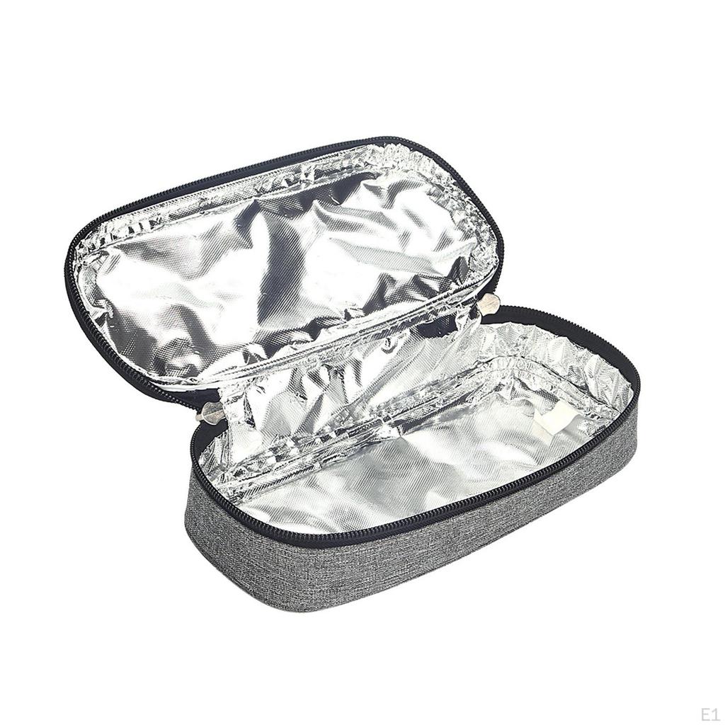Medical Cooler Bag Carrying Convenient Protective Pocket Outdoor Travel Portable