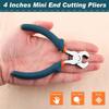 SPEEDWOX Mini End Nippers, 105mm, Comfortable Grip, for Cutting Plastic Models, Removing Protruding Objects, Shoe Repair, Micro Miniature, Lightweight