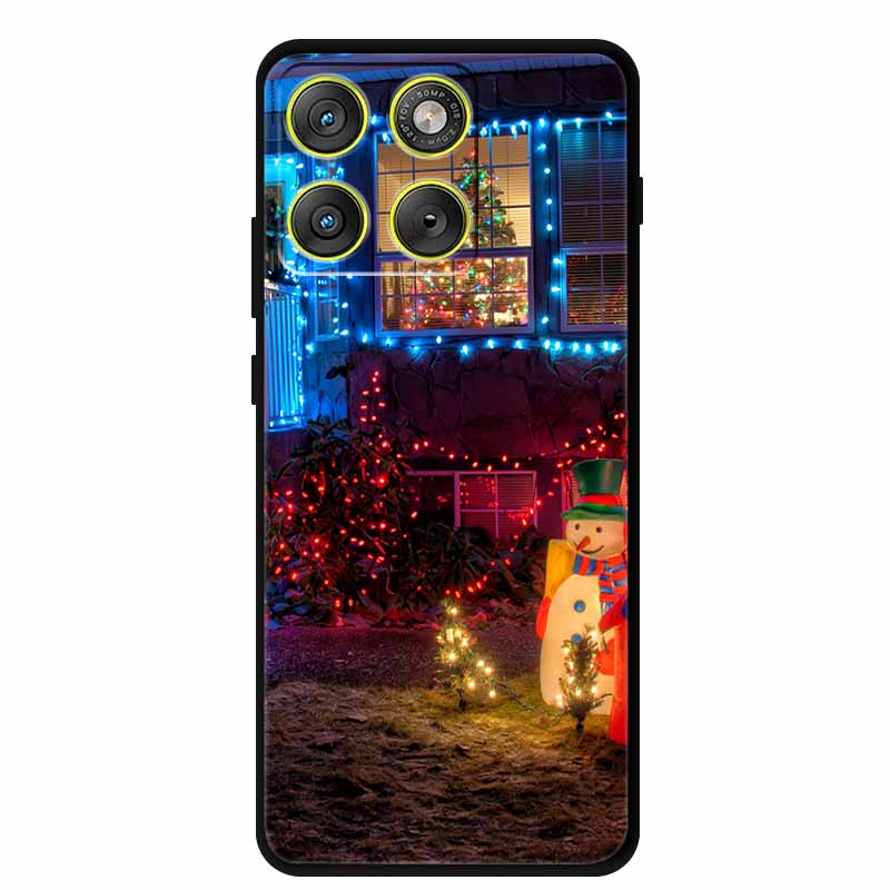 Christmas Phone Cases For Motorola Edge 70 5G Case Silicone Soft Back Cover Christmas Tree for Moto X70 Air 5G Edge70 Back Cover