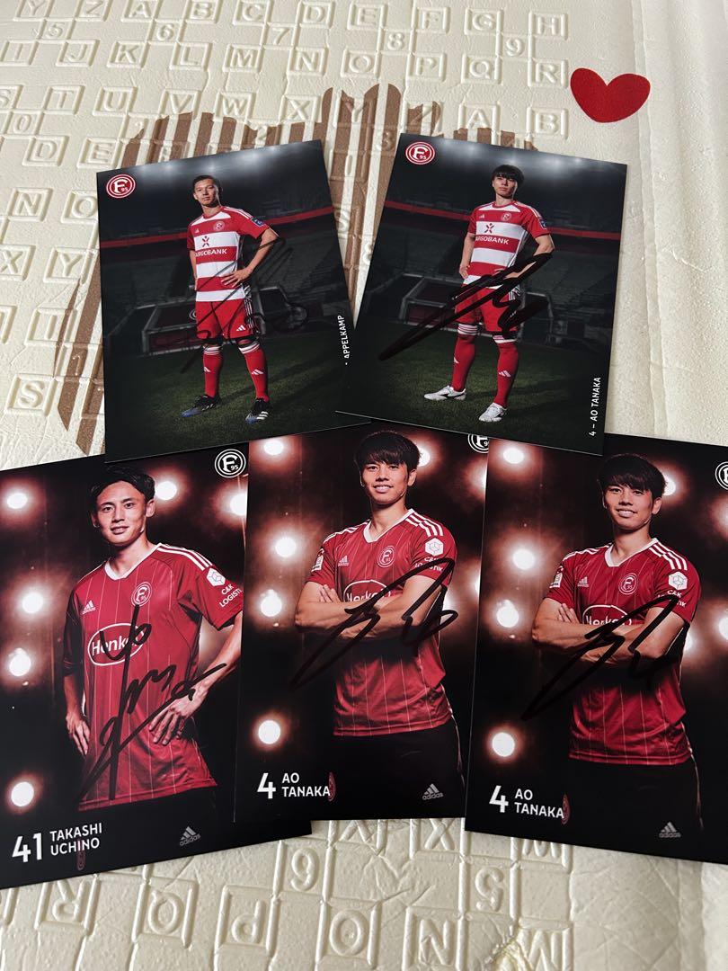 

[USED] Tanaka Ao autographed postcard
