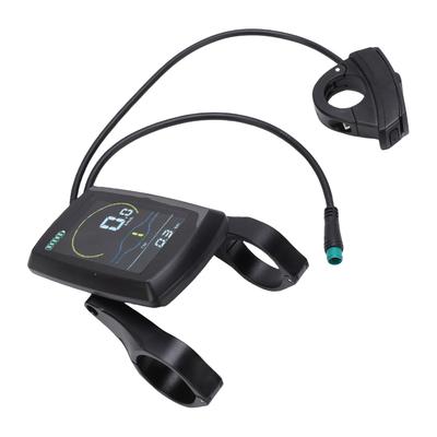 Electric Bike LCD Display Meter ABS Speedometer Odometer Electric Bike Screen Panel for Replacement