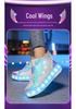 Luminous LED Roller Shoes and Retractable Wheel Skates for Kids and Adults