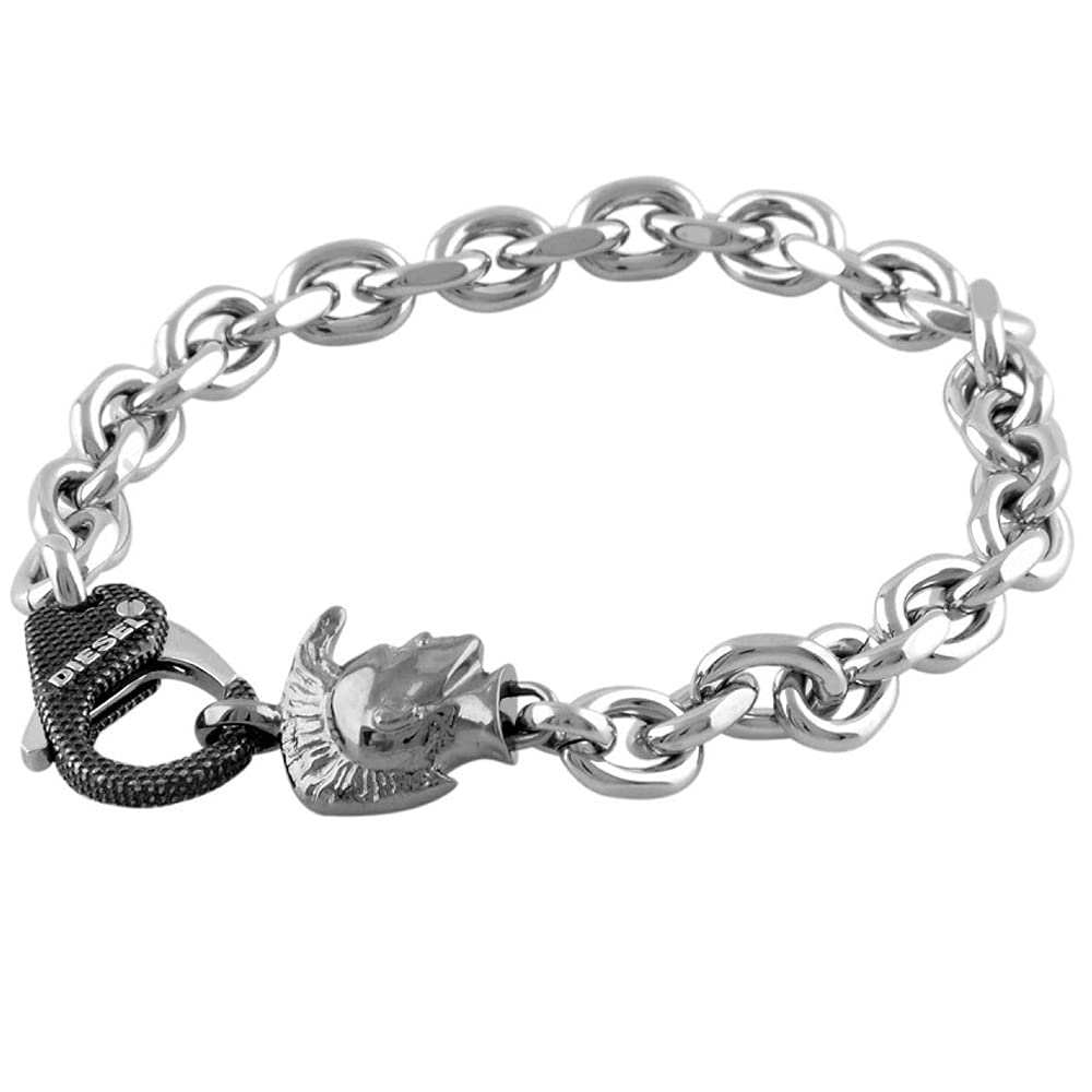 

Браслет-ланцюжок DIESEL Braveman Mohawk DX1146040 [Дизель] [Артикул] срібний