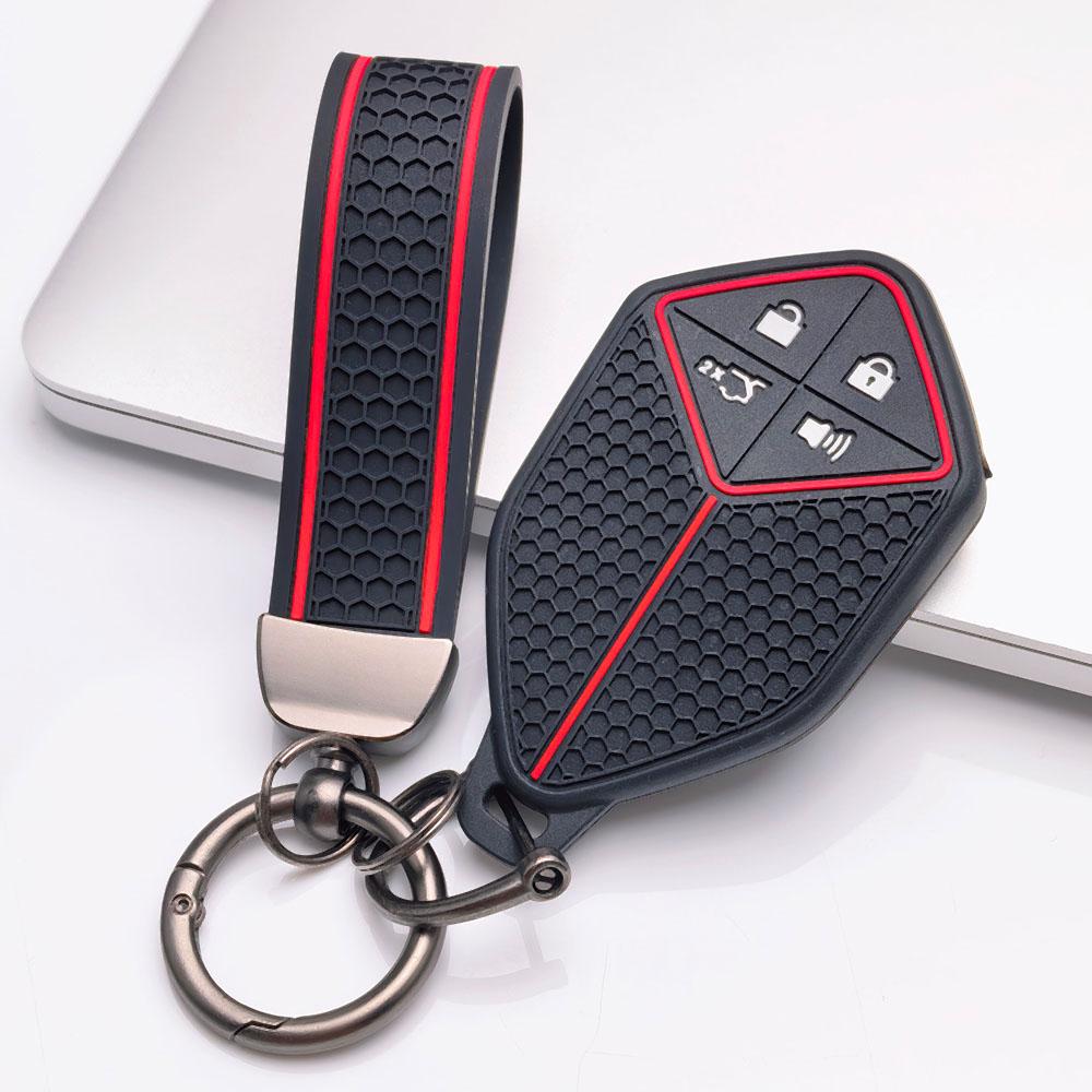 Key Case Cover for Haval H6 All with Keychain Protective Accessory Key Fob Protection Replacement Daily Use Car Remote Cover Key Shell Accessory