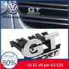 For VW Volkswagen Jetta MK5 Golf ABS New GT SPORT Logo Car Styling Front Hood Grille Badge Emblem Sticker For Volkswagen VW Polo