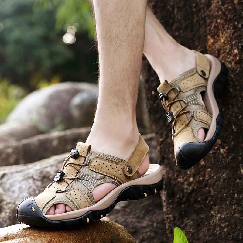 Мужские летние сандалии — фото 7