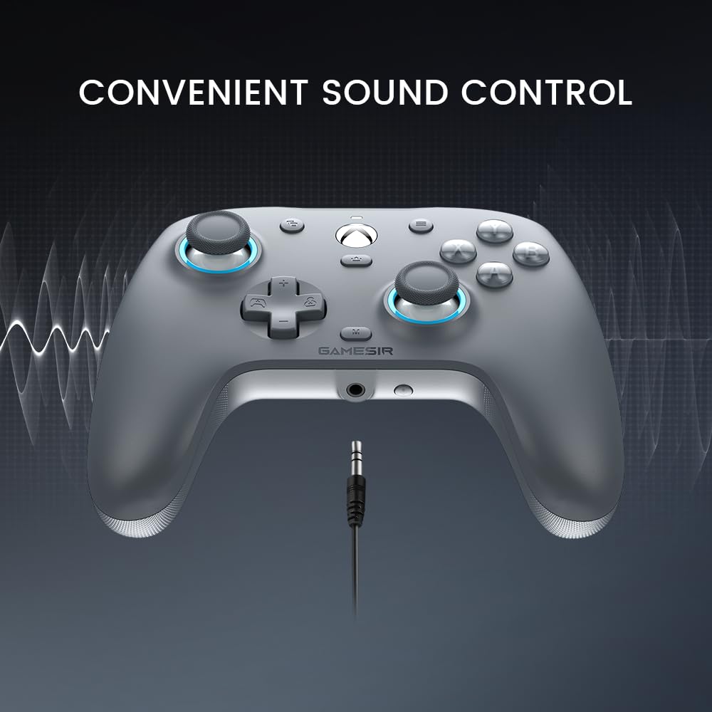 GameSir G7 SE Wired Controller for Xbox One, Xbox Series X|S, and PC, Gamepad with Hall Effect Joystick and 3.5mm Audio Jack