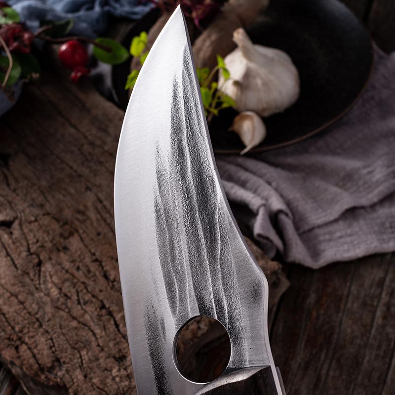 Handmade Forged Kitchen Knife Meat Chopping Cleaver Stainless Steel Chef Knives Boning Fish Butcher Knife