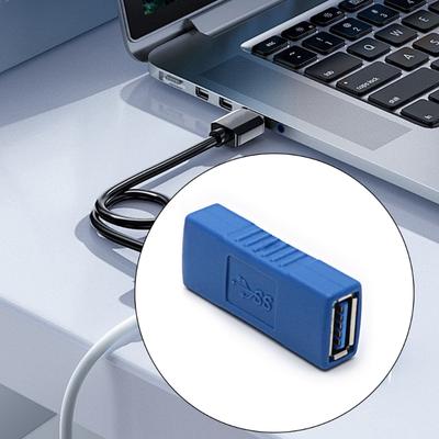 USB3.0 Coupler USB3.0 Female To Female Adapter For Highly Speed Data Transfer Type A Female To Female Bridge Extension