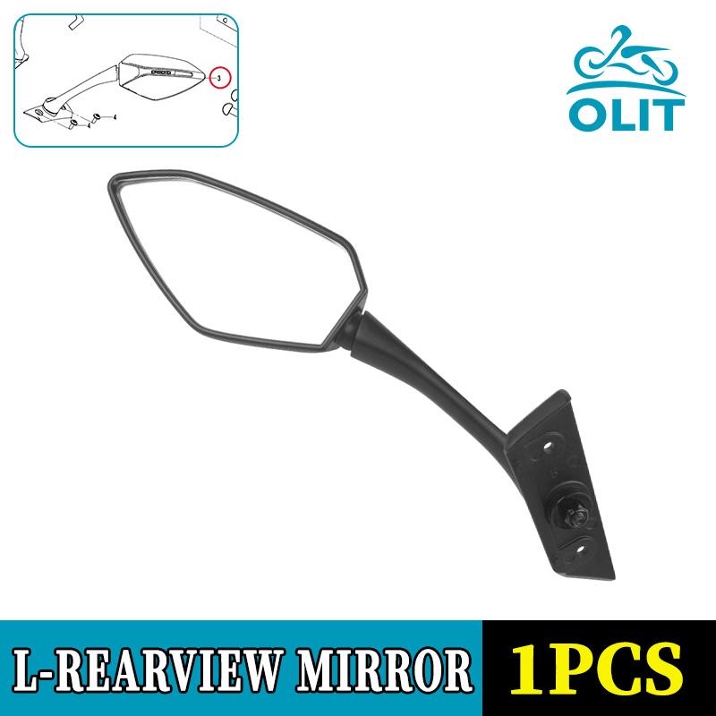 For CFMOTO 250SR Rearview Mirror CF MOTO 250SR Rear View Side Reflector CF250 SR Motorcycle Accessories Original Parts 250SR-Left
