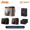 JEEP Men's Combed Cotton Antibacterial Boxer Briefs 6-Pack
