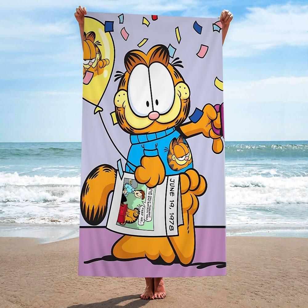 The G-Garfield-Movie Big Microfiber Beach Towels Quick Dry Towel Sand Beach Towels Pool Towel For Travel Swim Pool Yoga