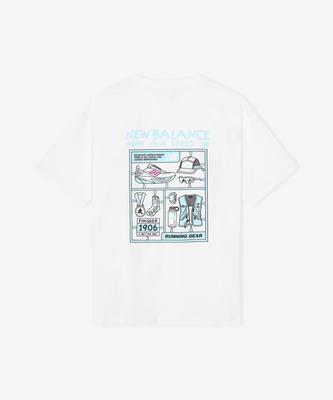 Nyuballanseu Nbneg35613 / Uni Frozen Pictogram Short Sleeve T-Shirt (White)