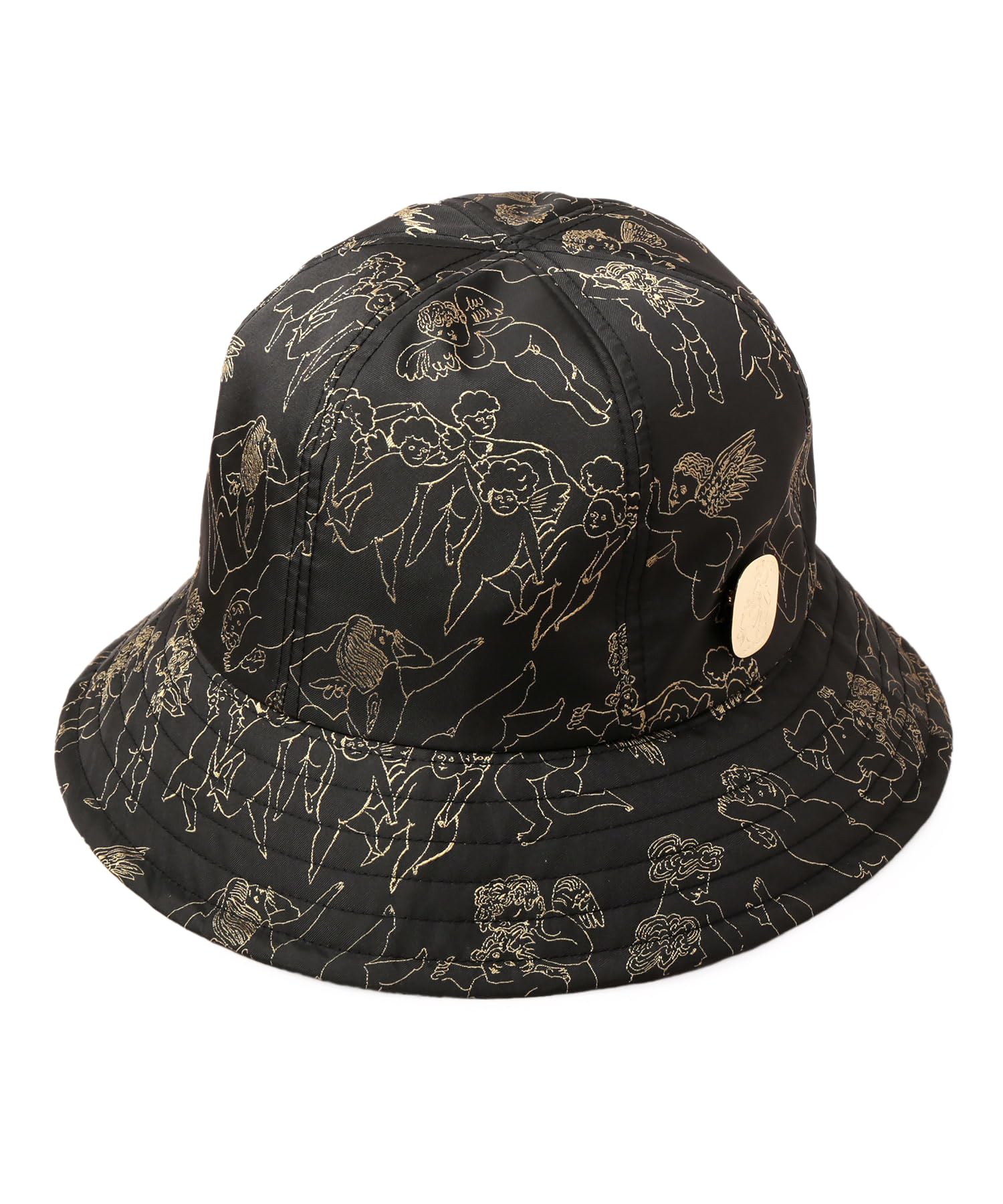 

CHERUBS PATTERN HAT [Kashira] чорний
