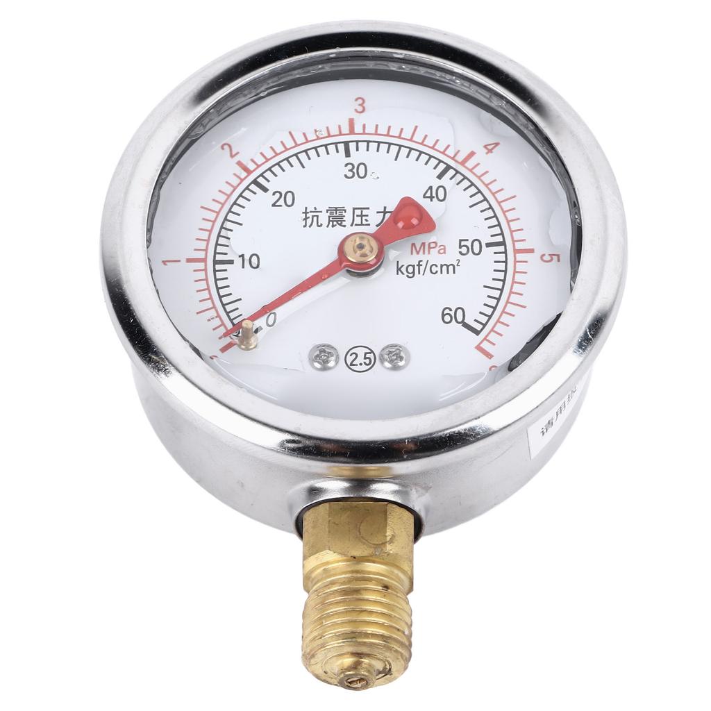 Pressure Gauge Class 1.6 Anti Seismic High Accuracy Industrial Pressure Dial Tester for Electricity Petroleum Chemical