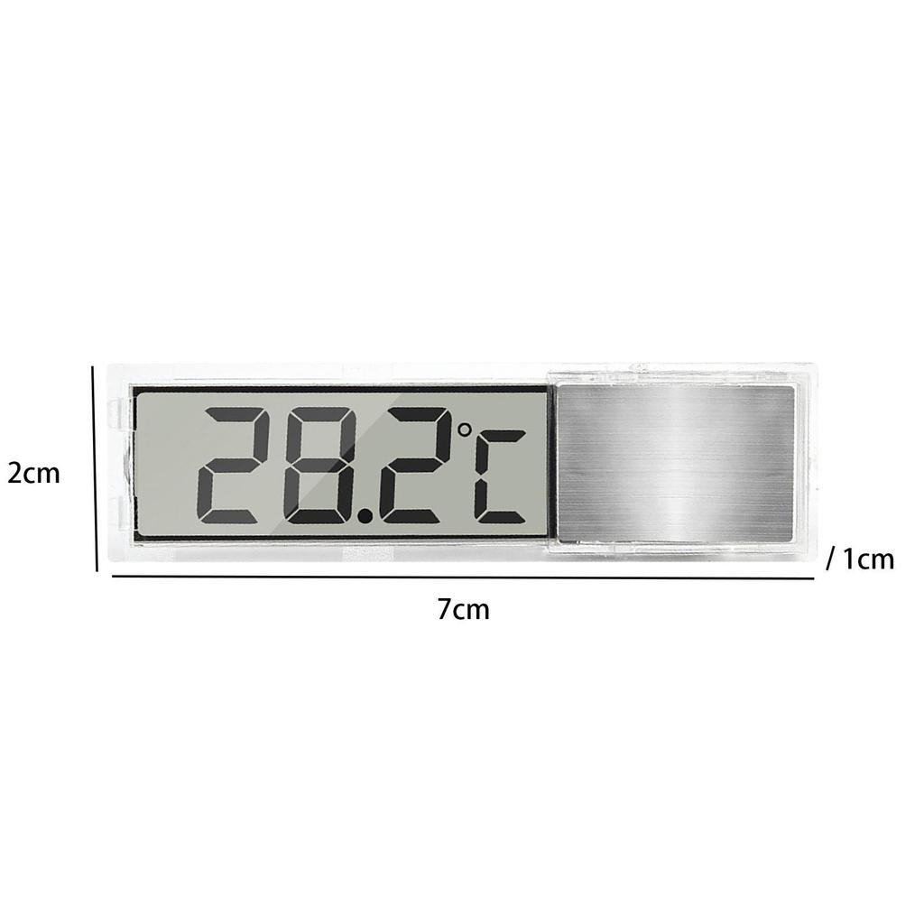 Electronic Aquarium Thermometer ±1°C Aquarium Temperature Measurement for Terrarium Turtle Tank Amphibians Fish Tank Aquarium