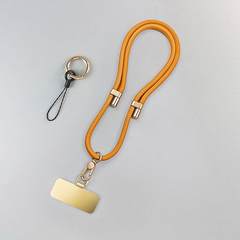Crossbody Lanyard Necklace Strap Multi Colored Phone Lanyard Adjustable Hanging Neck Rope Adjustable Phone Lanyard With Clip Polyester / Nylon