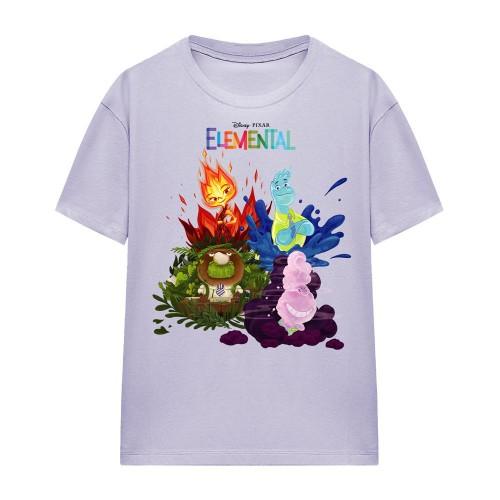 Elemental Womens/Ladies Group Scene Cotton T-Shirt