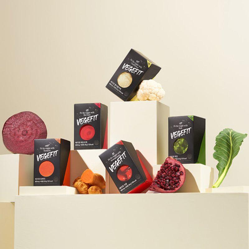 Veggiefit Kale Spirulina Vitamin B (60 Tablets / 2-month Supply)