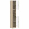 Bathroom Cabinet with Open Shelf UTRECHT Sonoma Oak