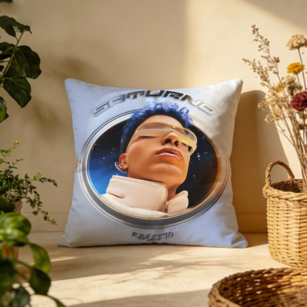 Popular RRauw Alejandroful Cushion Cover Versatile DoubleSided Pillow Case Fit for Sofa Bed Car Daily Decor