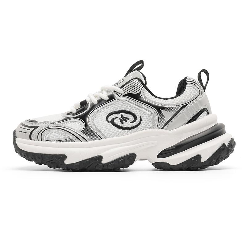 

Женские 2025 Воздушная сетка - Дышащая обувь - Спортивная Беговая Повседневная Женская Фитнес - Вулканизированная обувь для мужчин Роскошные Массивные Кроссовки для* 44 серебряный