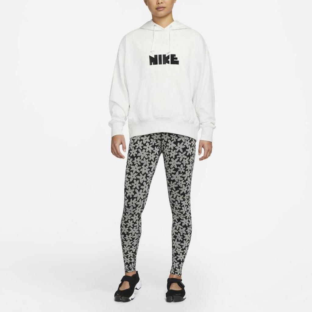 Nike X Atmos Pink Collaboration  Nsw Circa Series Large Logo Hoodie Women Hoodie White DM6776-025