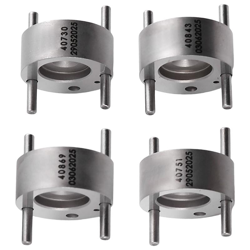 L10A F00GX17004, F00GX17005 F00GX11802 4PCS For 0445115 0445116 0445117 Common Rail Piezo Fuel Injector Control Valve Set