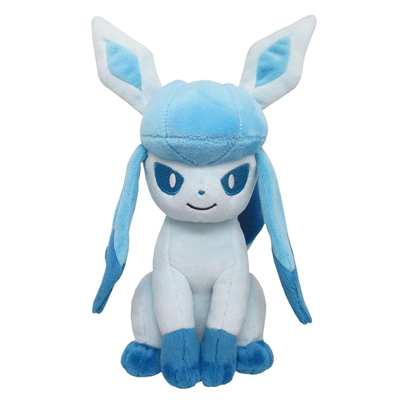 Sanei Boeki Pokemon ALL STAR COLLECTION Glaceon (S) W11 x D11.5 x H23cm Plush Toy Pokemon PP124