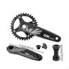 Mountain Bike Crankset Strong Crank Set with Chainring Bolts Easy Installation