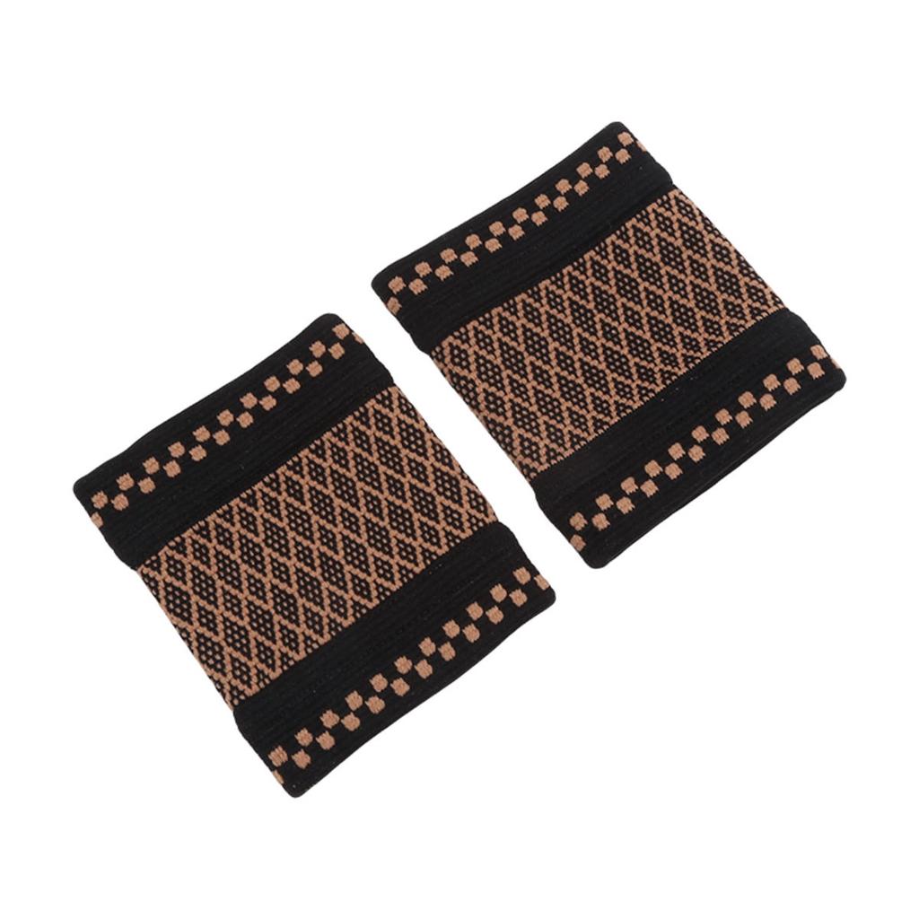 A Pair of Men's Wrist Guard Professional Sports Fitness Wrist Brace Support Protector Elastic Knitted Breathable Compression Wristband