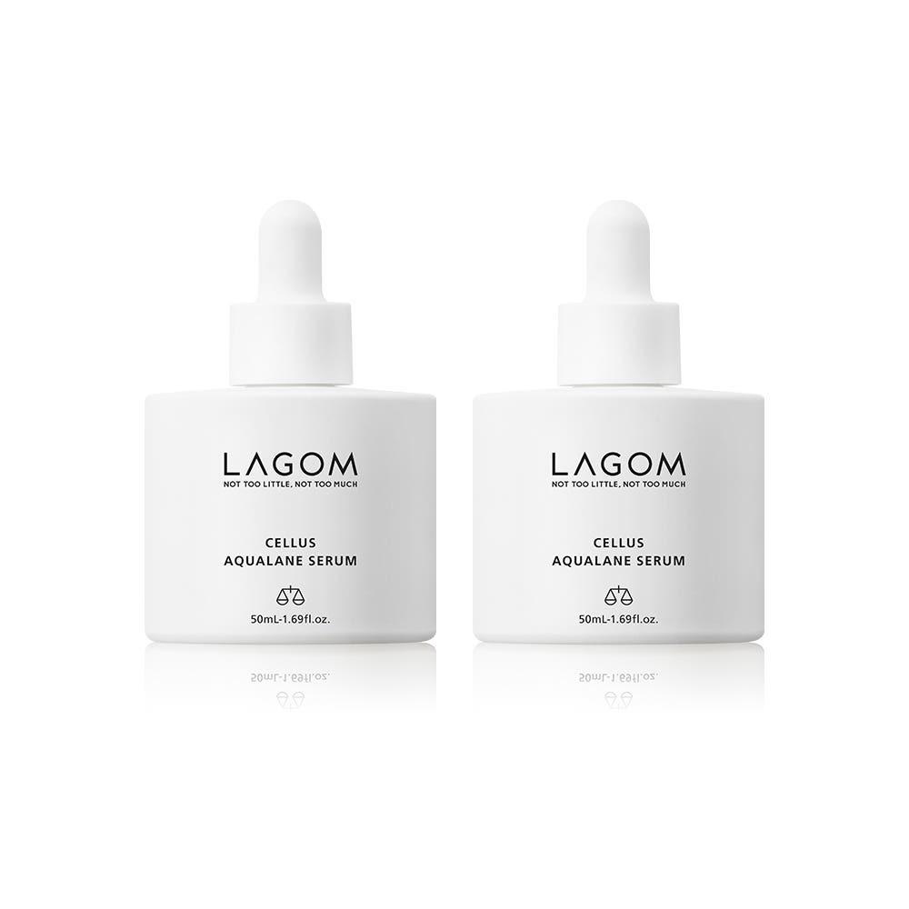 LAGOM Cellus Aqualane Сыворотка 50 мл x 2 шт. Корейский уход за кожей Увлажняющая сыворотка Набор