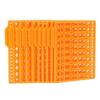 10pcs/Pack Carp Fishing Tackle Hair Rig Boilie Bait Carp Stops Stoppers Yellow Hair Extender Accessory Boillie Hair Stops