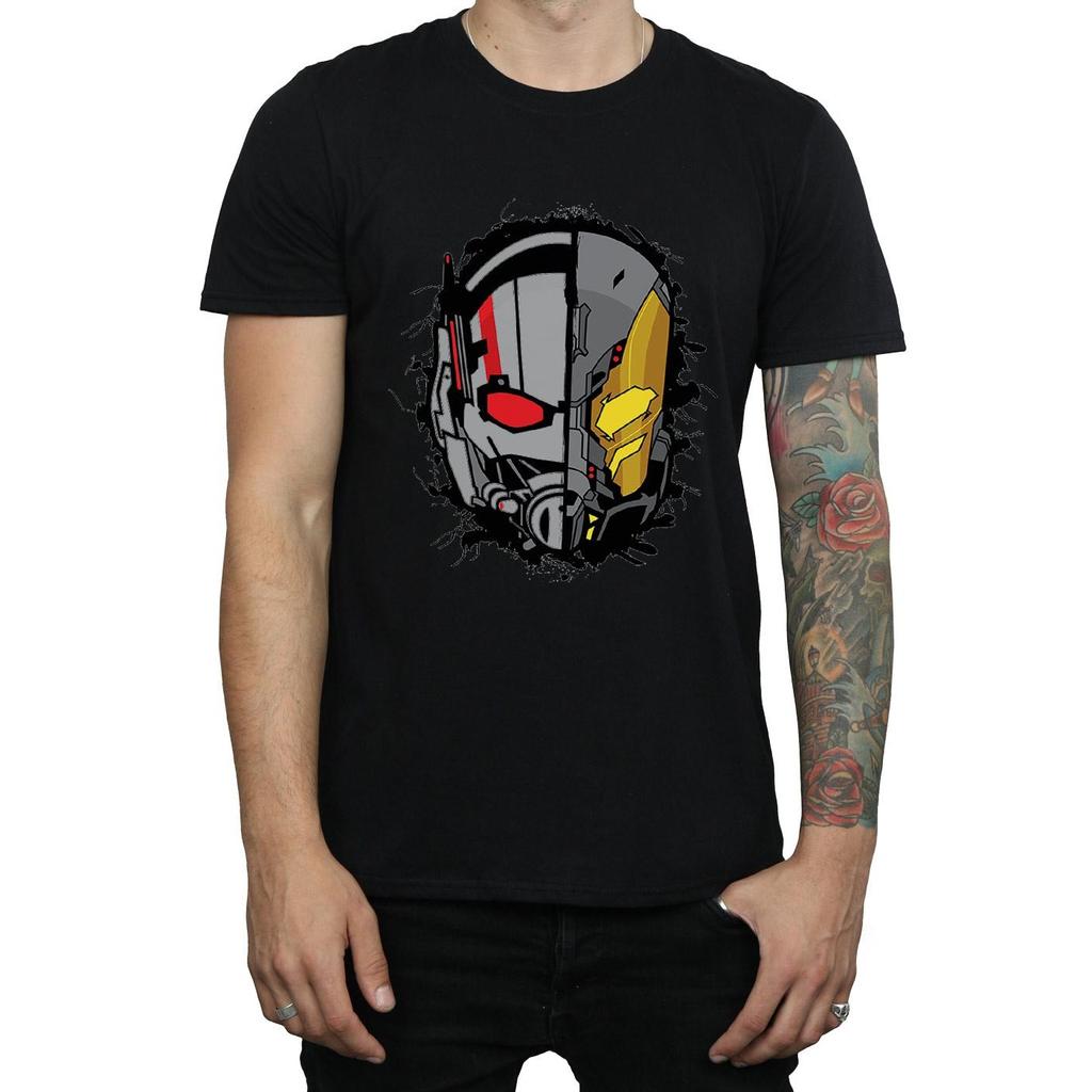 Marvel Mens Ant-Man Split Helmet T-Shirt