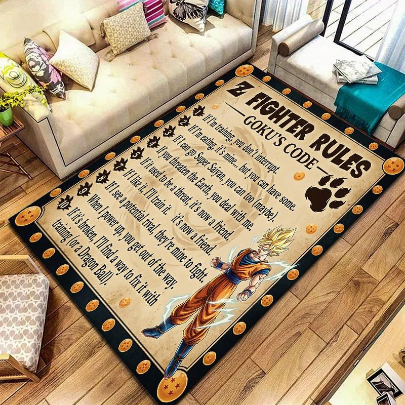 Frieza Carpet Rug For Living Room Bedroom Home Sofa Decoration,kids Play Nonslip Floor Mat