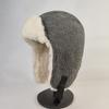 Windproof Velvet Faux Fur Earflap Beanie Winter Hats For Women Men Unisex Riding Cap For Outdoor Warmth Hiking Casual Wear