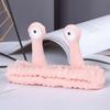Coral Fleece Cartoon Snail Headband Make up Spa Hairband Cute Face Wash Hairband  Women Girl