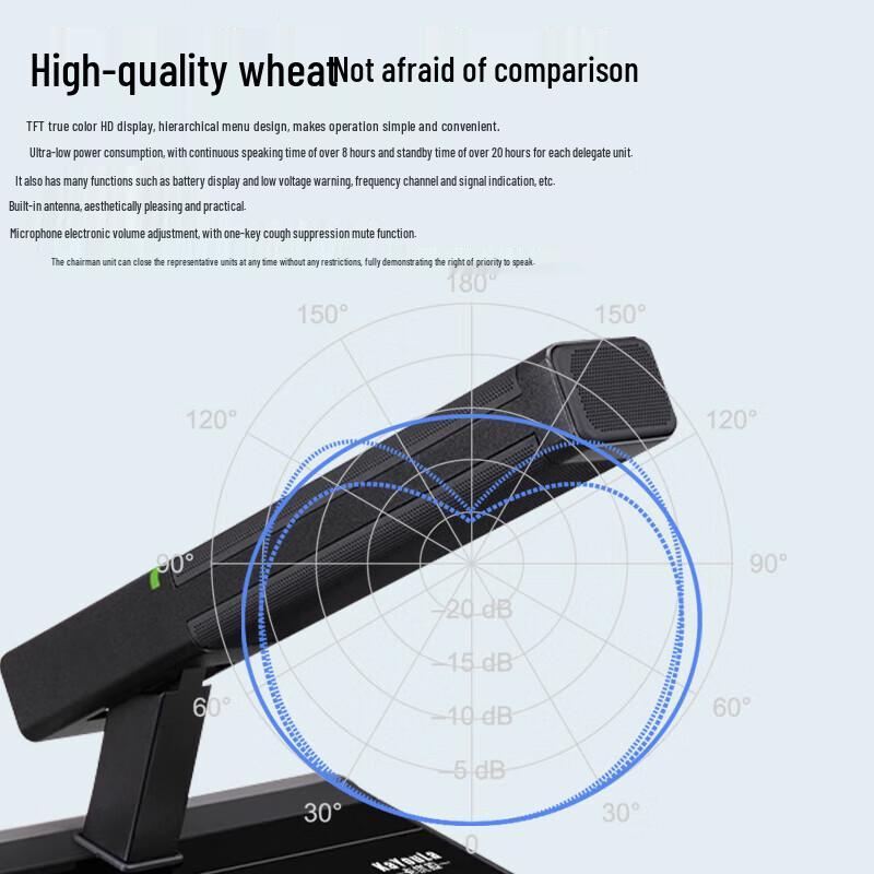 Kayoula KYL-7100/KYL-7100S Wireless Digital Conference Microphone System (CN Version)