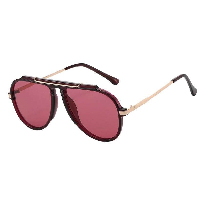 Stylish Unisex Pilot Sunglasses With Large Frame For Women Men Various Face Shape And Outfit For Casual Formal Event