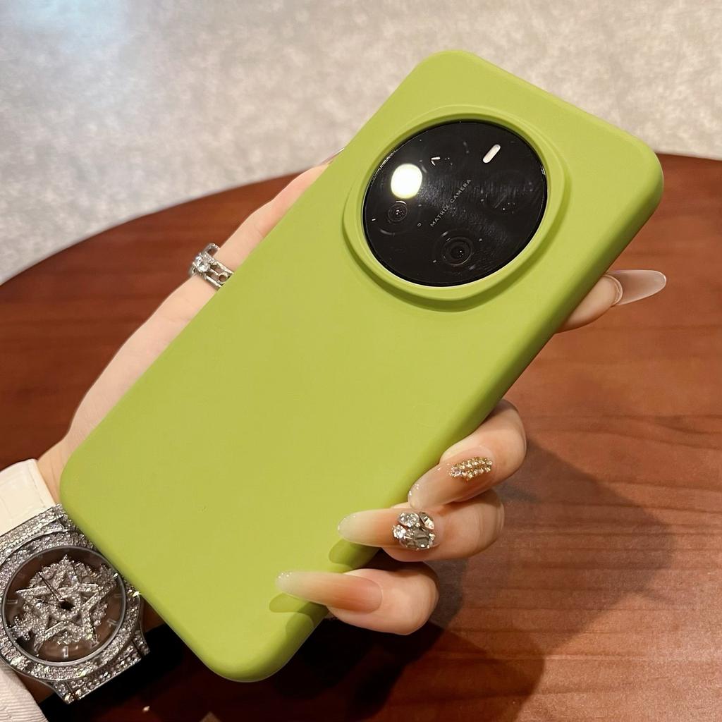 För Honor Magic7 Pro 5G Skal Hudvänligt Flytande Silikon+PC Telefonskydd