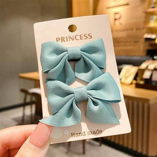 Children's Cute Red Bow Hairpin 2023 - Exquisite Princess Summer Headdress