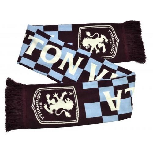 Aston Villa FC Checked Scarf