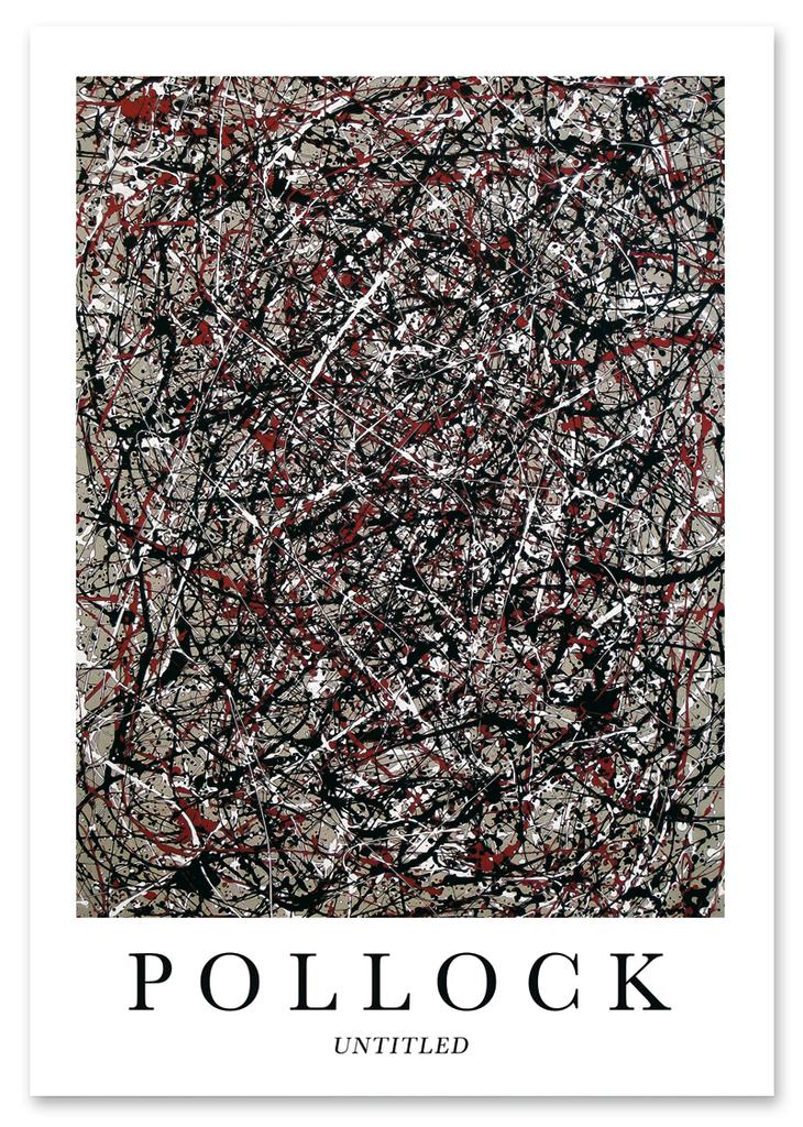 Plakat Jackson Pollock abstrakcja