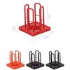 Plastic Disposable Cup Storage Holder Space Saving Single Layer Paper Cup Dispenser Rack Portable Adjustable Mug Display Stand