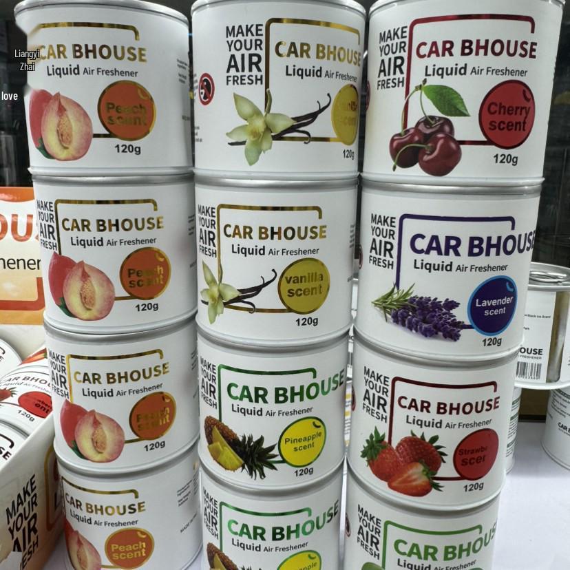 Car Essential Oil Aroma Diffuser Jar - Air Freshener for Home & Car Seat Ornament